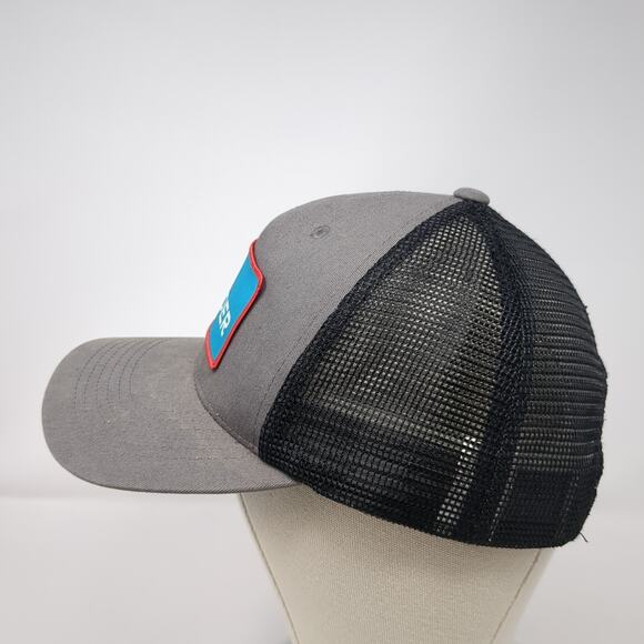 Wander Brewing Snapback Trucker Hat Gray OS Adjustable Mesh Back Brist Blanks - Picture 3 of 10